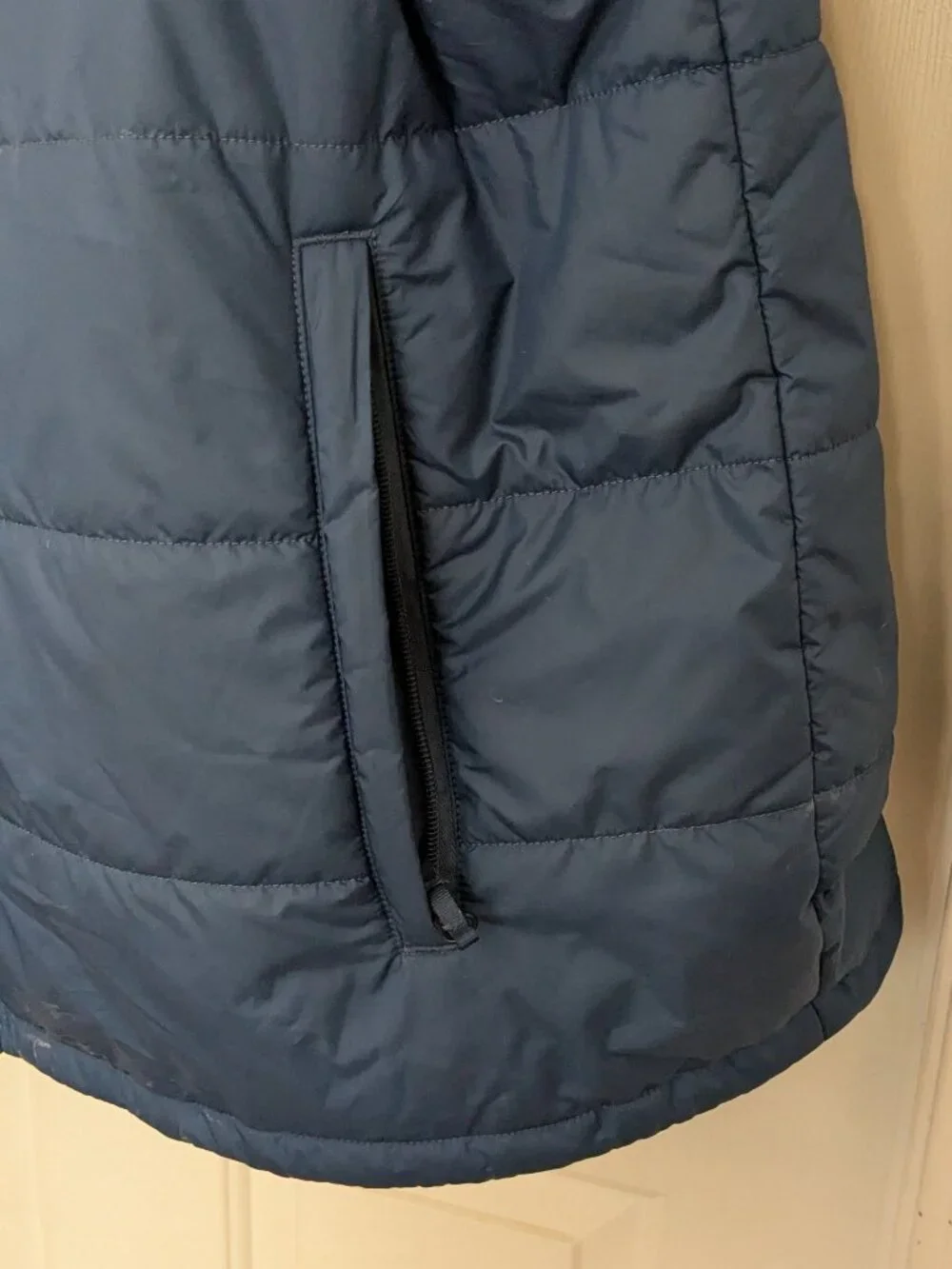 The North Face Jacket Men's  Navy Blue Down Puffer Jacket Size XXXL .